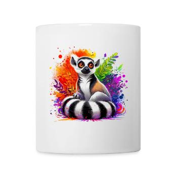 Lémurien - Mug blanc - blanc - Devant