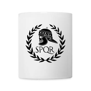 Roman Empire and the Black Skull - Mug - white - Front