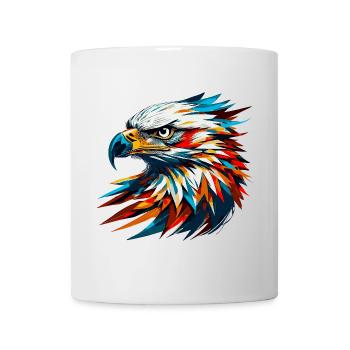 Majestätisch Adlerkopf! - Tasse - Weiß - Vorne