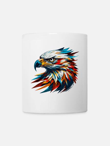 Majestätisch Adlerkopf! - Tasse - Weiß