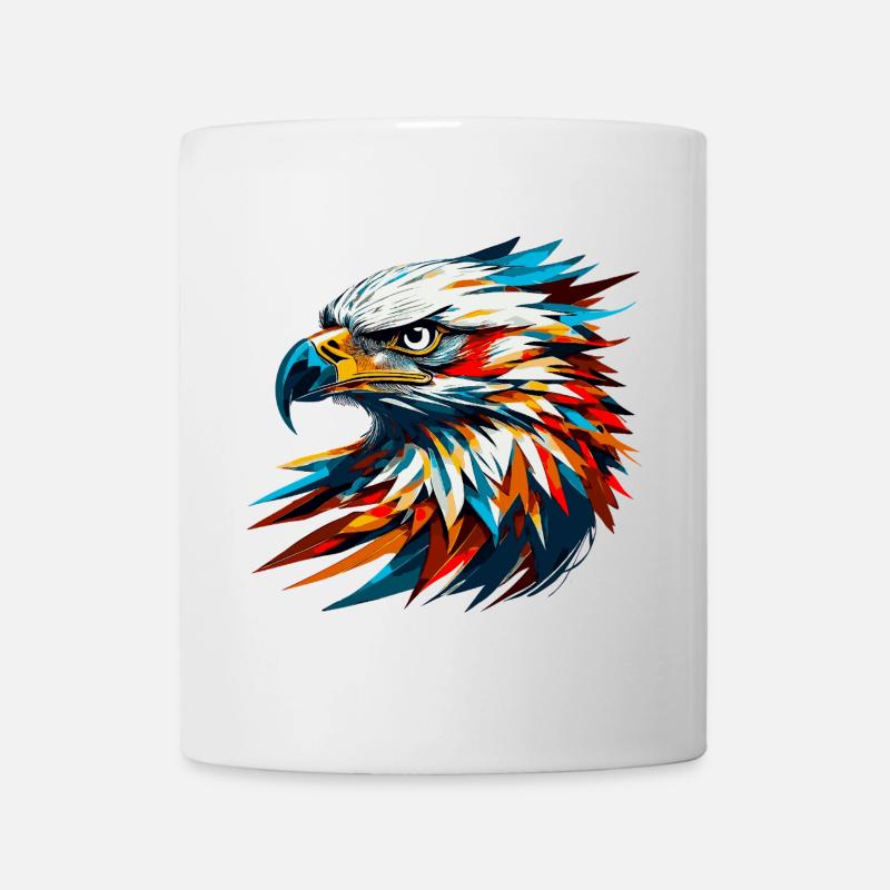 Majestätisch Adlerkopf! - Tasse - Weiß