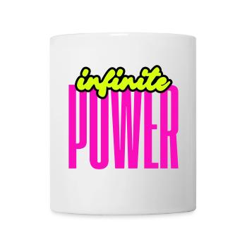 Unendliche Power - Tasse - Weiß - Vorne