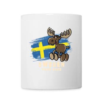 Tournée en Suède 2025 - Mug blanc - blanc - Devant
