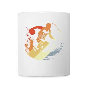 Vintage Basketball Player - Mug - white - Front