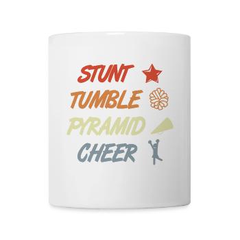 Vintage Cheerleader Saying - Mug - white - Front
