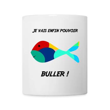 APRIL FOOL. FISH. SARDINE. ANNIVERSARY - Mug - white - Front