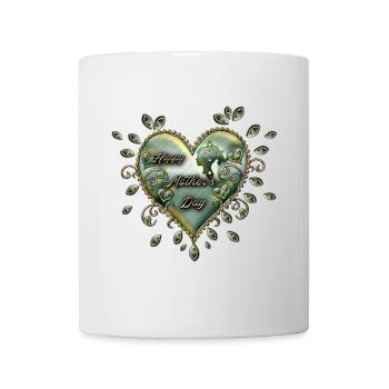 A touch of elegance: Happy Mother's Day. - Mug - white - Front