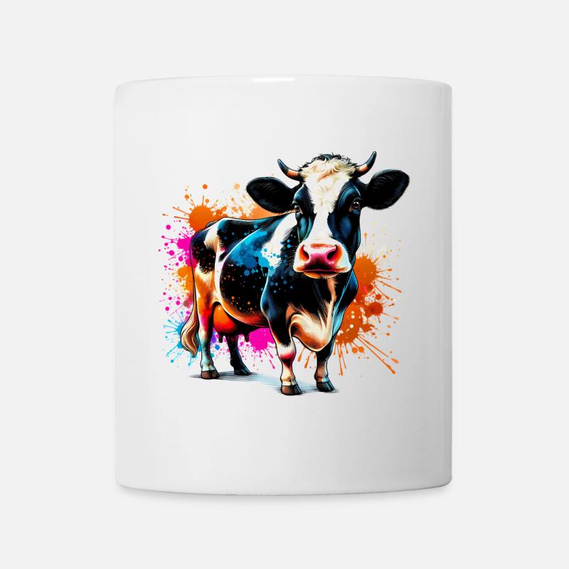Kuh - Tasse - Weiß