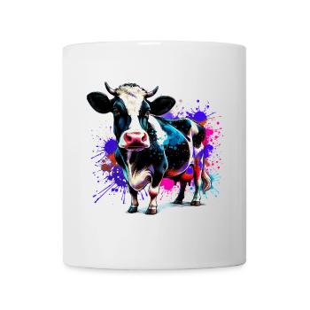 Vache - Mug blanc - blanc - Devant