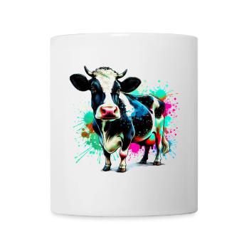 Vache - Mug blanc - blanc - Devant