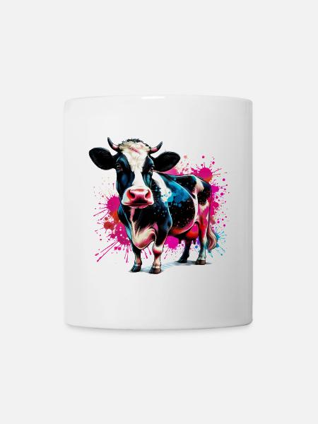 Kuh - Tasse - Weiß