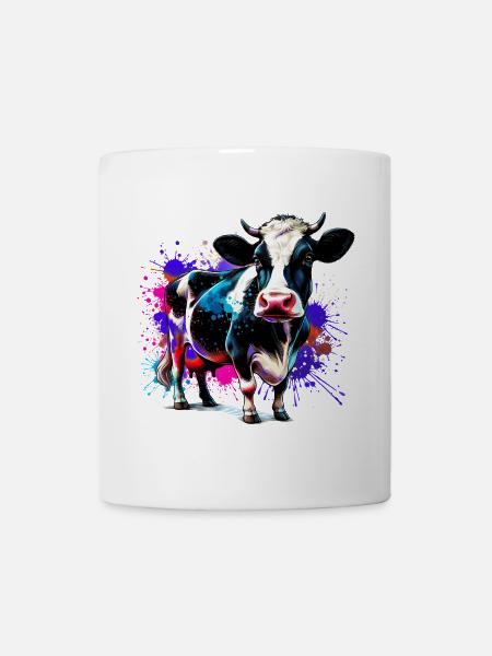 Kuh - Tasse - Weiß