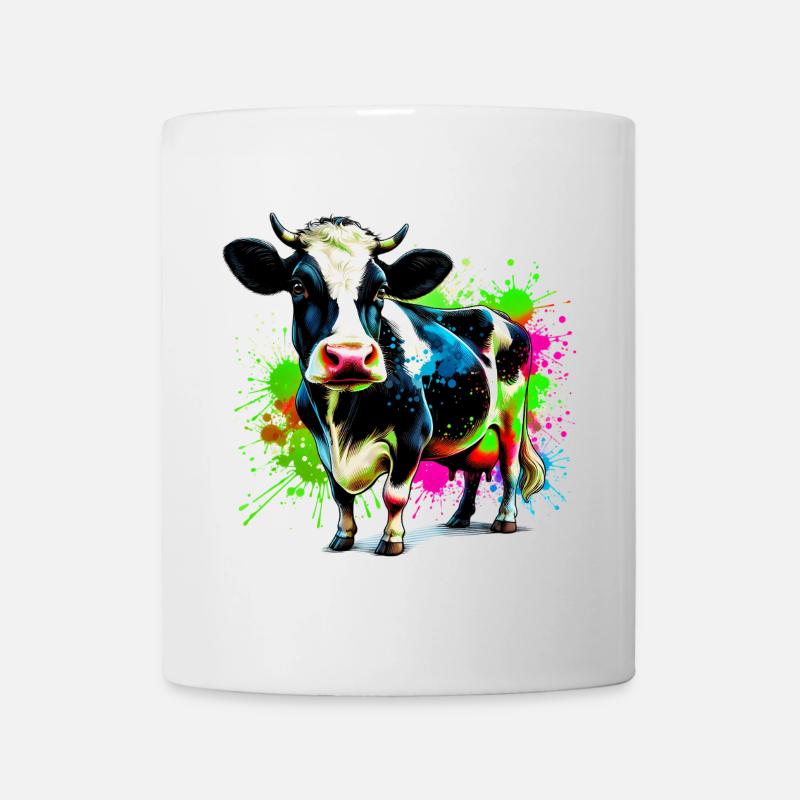 Kuh - Tasse - Weiß
