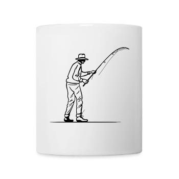 Angler - Mug - white - Front