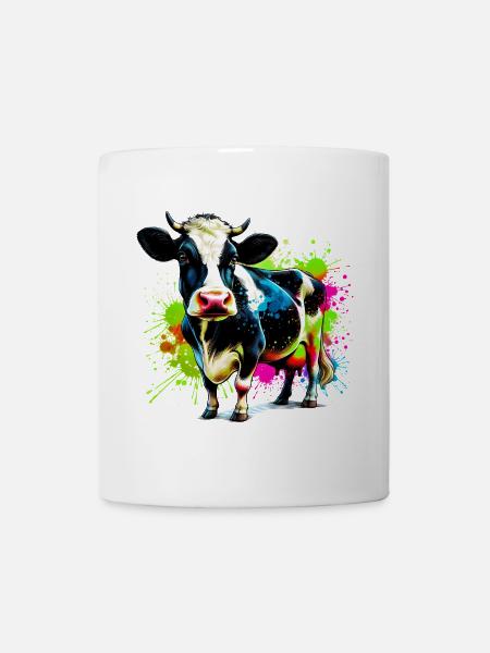 Kuh - Tasse - Weiß