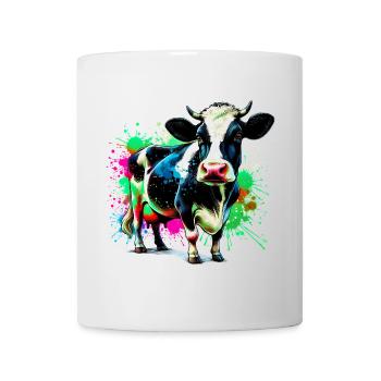 Vache - Mug blanc - blanc - Devant