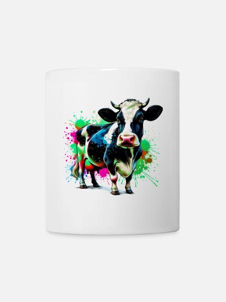 Kuh - Tasse - Weiß