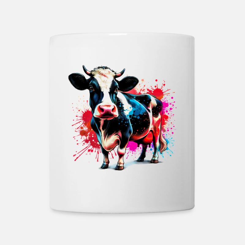 Kuh - Tasse - Weiß