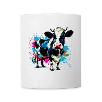 Vache - Mug blanc - blanc - Devant