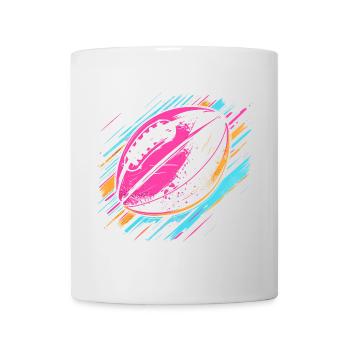 Football Ball Graffiti - Mug - white - Front
