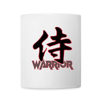 Warrior-Japanese Kanji - Mug - white - Front