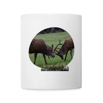 Rotwild-Liebe - Tasse - Weiß - Vorne