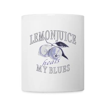 Zitronen Heilen Blues Graphic - Tasse - Weiß - Vorne