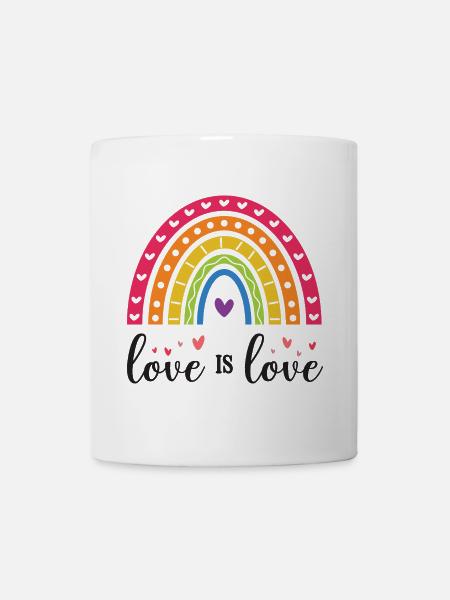LGBT Pride Month - Liebe ist Liebe - Tasse - Weiß