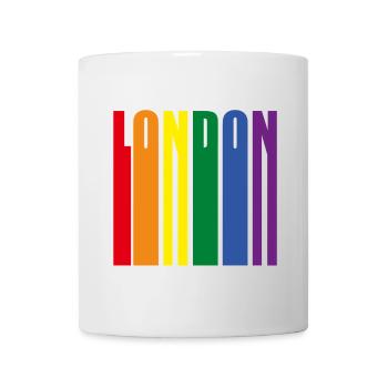 London Rainbow Pride LQBT - Mug - white - Front