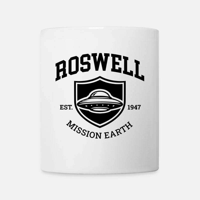 Roswell 1947 - Mug blanc - blanc