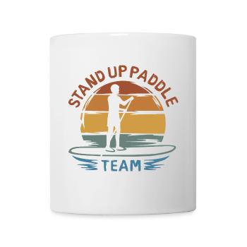 Logo SUP vintage - Paddle Water Sports Club - Mug blanc - blanc - Devant