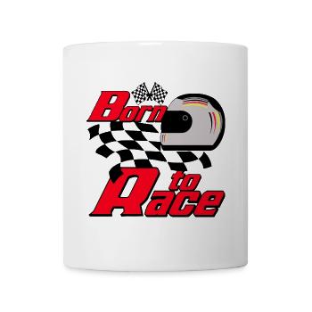 Born to Race ..................................... - Tasse - Weiß - Vorne