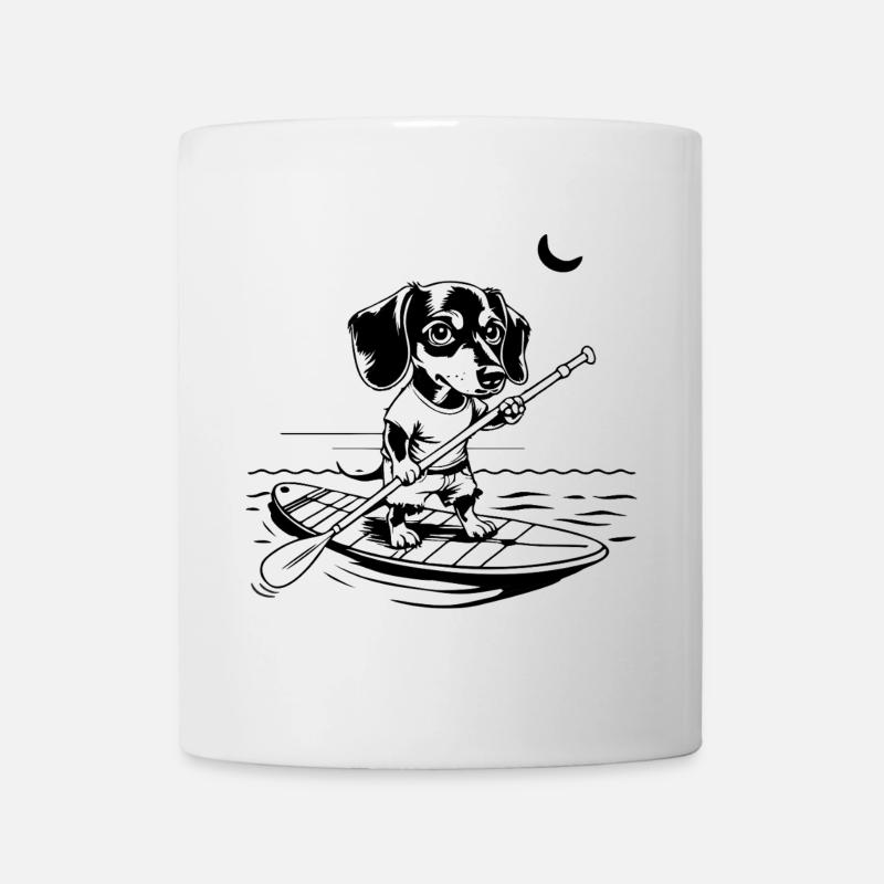 SUP SURFING - Mug - white