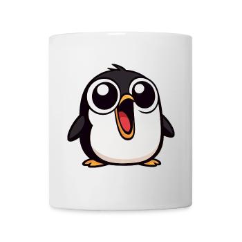 Kawaii Penguin Delights dessin animé mignon pour les enfants - Mug blanc - blanc - Devant