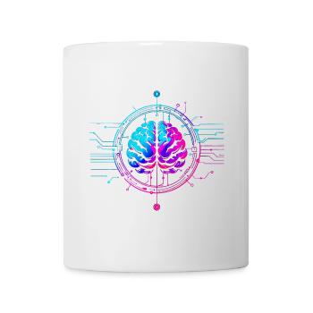 Futuristic Mind Art Design - Mug - white - Front