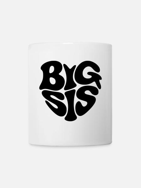 big sis - Mug - white