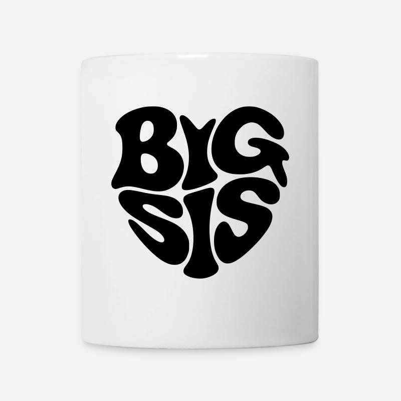 big sis - Mug - white