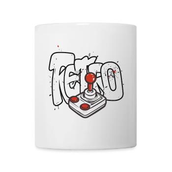 Retrobomber Joystick Design - Mug - white - Front
