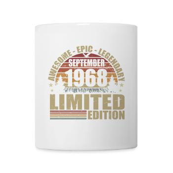 1968 September 1968 Birthday September 1968 - Mug - white - Front
