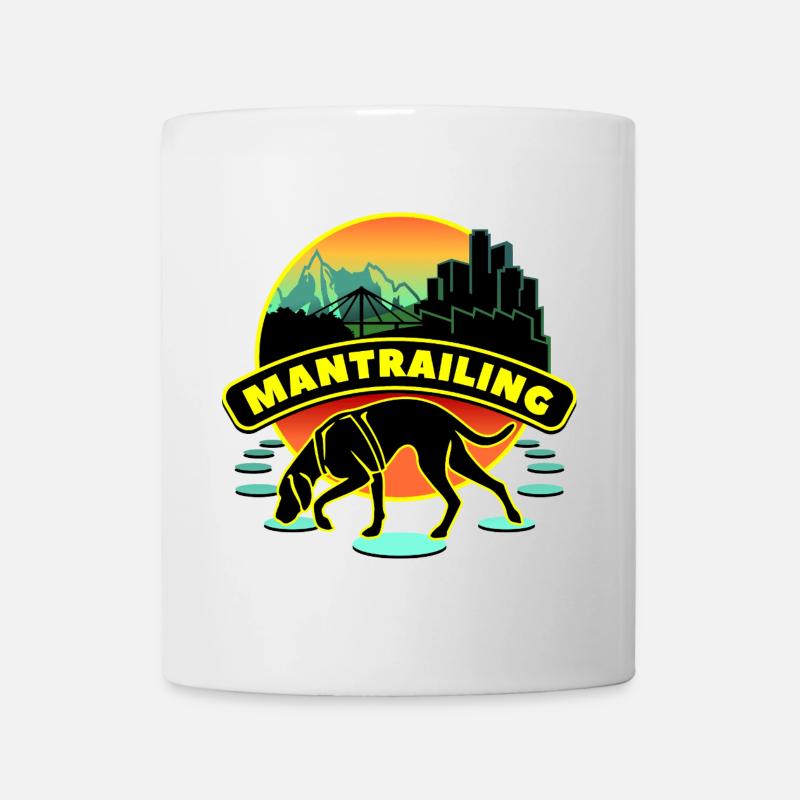 Mantrailing retrò - Tazza - bianco