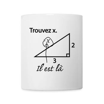 Find x - Mug - white - Front