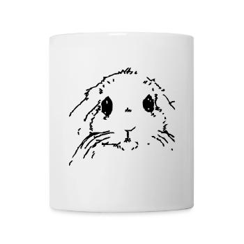Lapin - Mug blanc - blanc - Devant