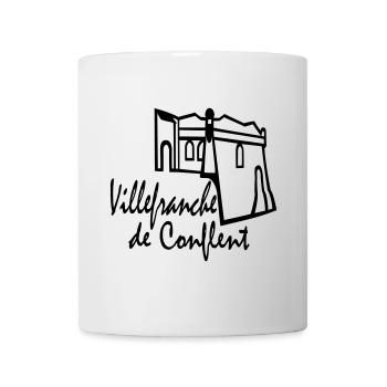 villefranche de conflent,pyrènèes orientales - Tasse - Weiß - Vorne