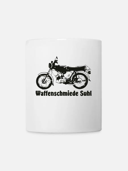 Simson S51 Waffenschmiede - Tasse - Weiß