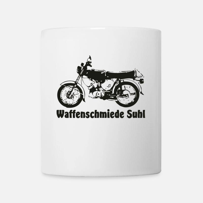 Simson S51 Waffenschmiede - Tasse - Weiß