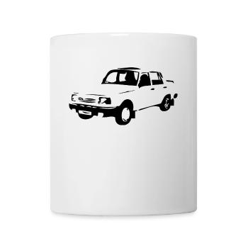 Wartburg 1,3er - Tasse - Weiß - Vorne