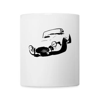 old car - Mug - white - Front