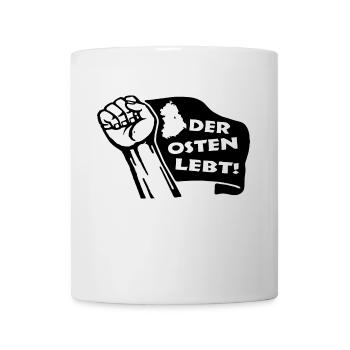 Der Osten Lebt! - Tasse - Weiß - Vorne