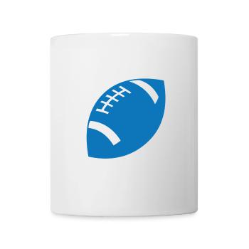 American Football / Rugby - Tasse - Weiß - Vorne