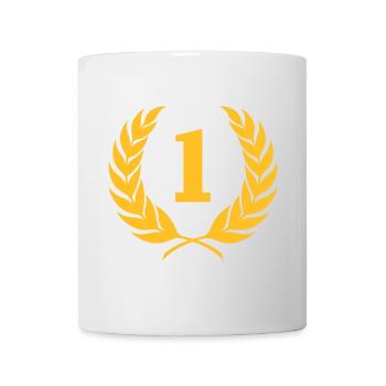 Victoire (vectoriel) - Mug blanc - blanc - Devant